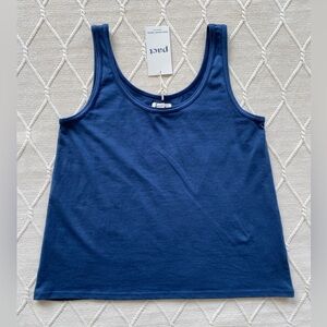 NWT Pact French Navy Jordan Tank size M